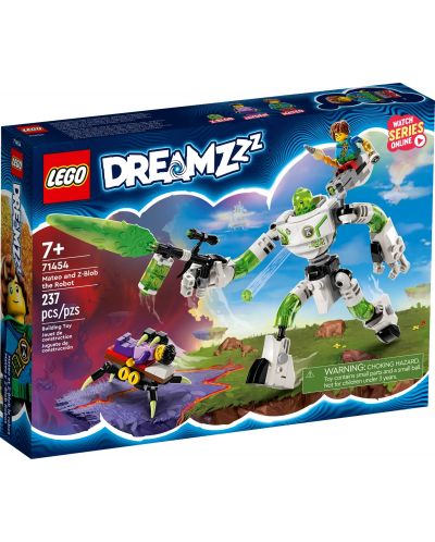 Konstruktor LEGO DreamZzz - Mateo i robot Z-Blob (71454) - 1